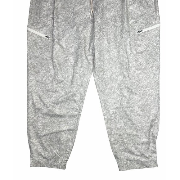 Athleta Venture Printed Jogger Pants Light Gray Stretch Size 20W - Picture 4 of 13